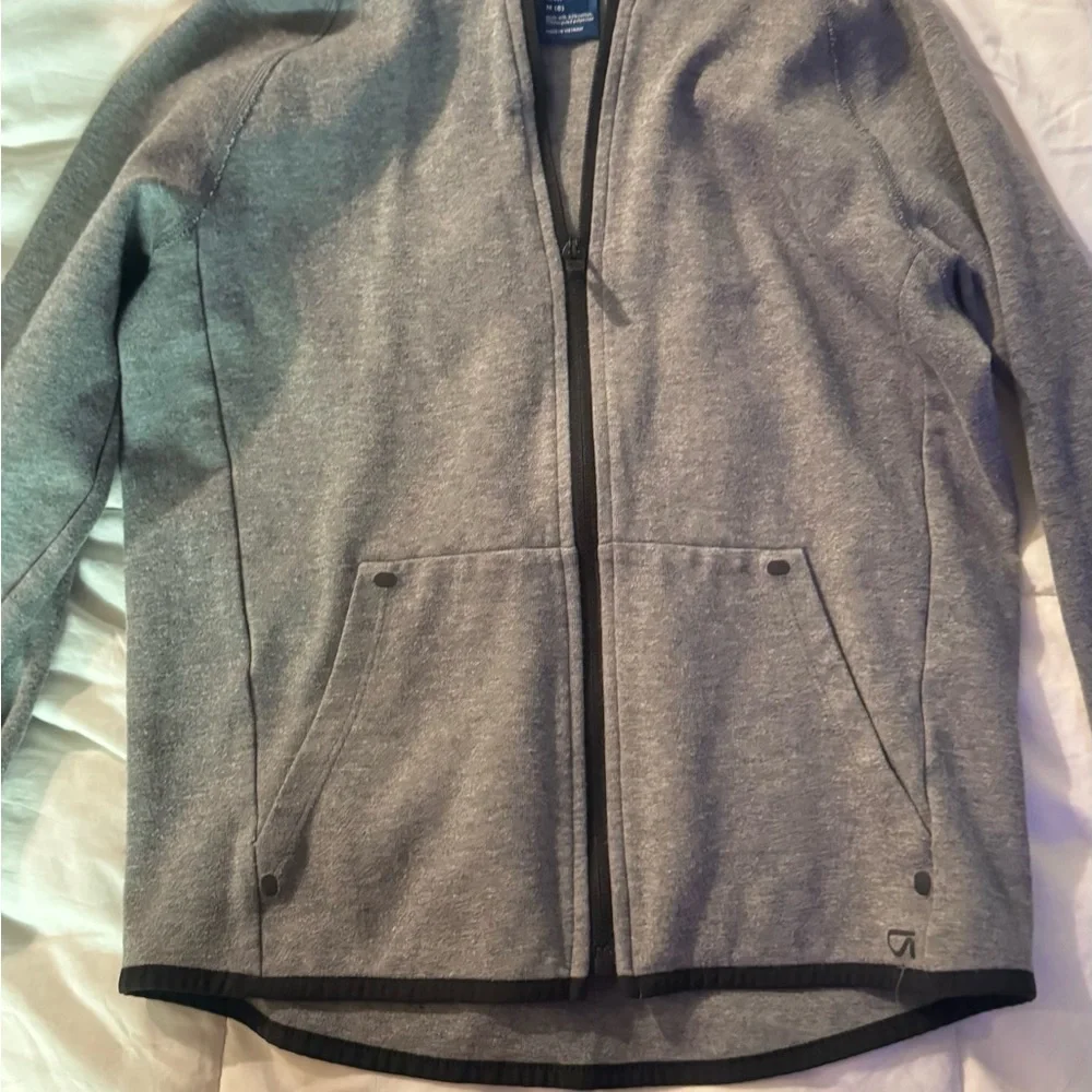 GAP Boys Youth Gray Zip-Up Hoodie